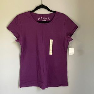 Basic purple T-shirt